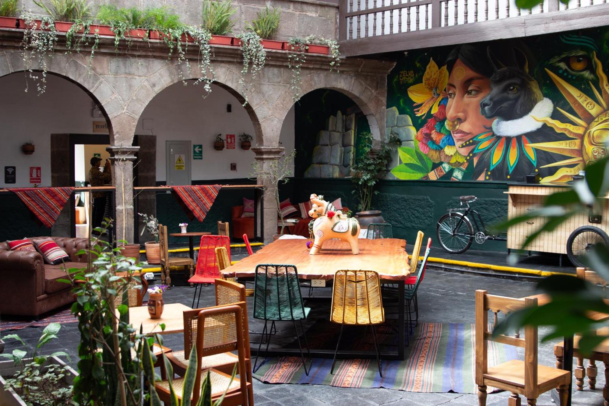 Black Llama Hostel Cuzco Exteriér fotografie