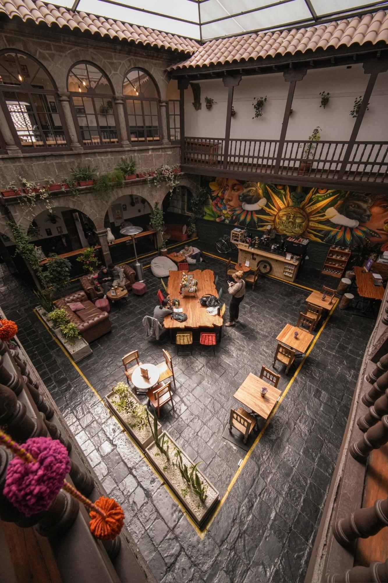 Black Llama Hostel Cuzco Exteriér fotografie